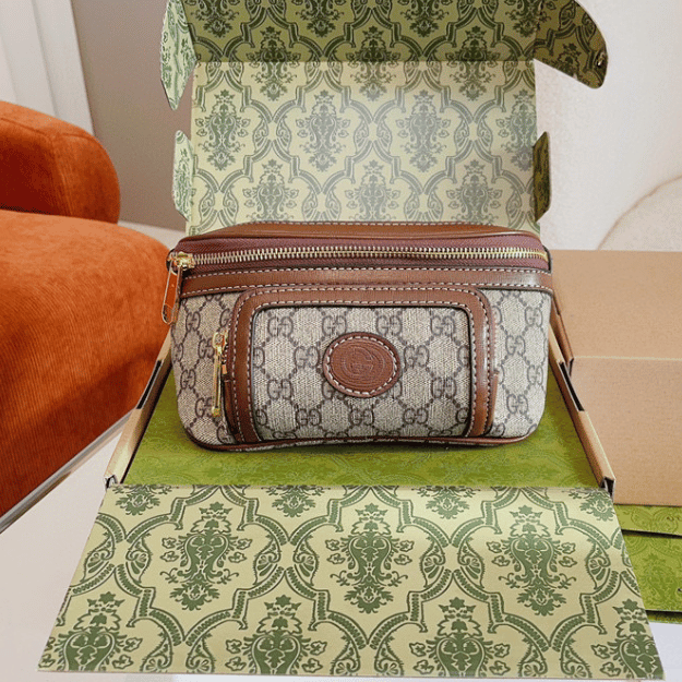Gucci Ophidia Bumbag Beige 8.6 Inches