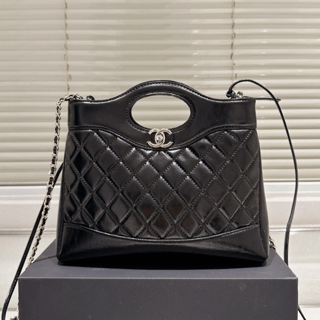 Chanel 31 Shopping Bag Black 13.8 Inches
