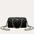 Chanel Bowling Bag Black 7.4 Inches AS1897 B03795 94305