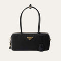 Prada Re Nylon Small Top Handle Bag With Padlock Black 11 Inches 1Bb133 2C8Q F0002 V Odo