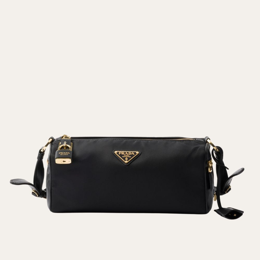 Prada Re Nylon Pouch Black 11 Inches 1Bc233 2C8Q F0002