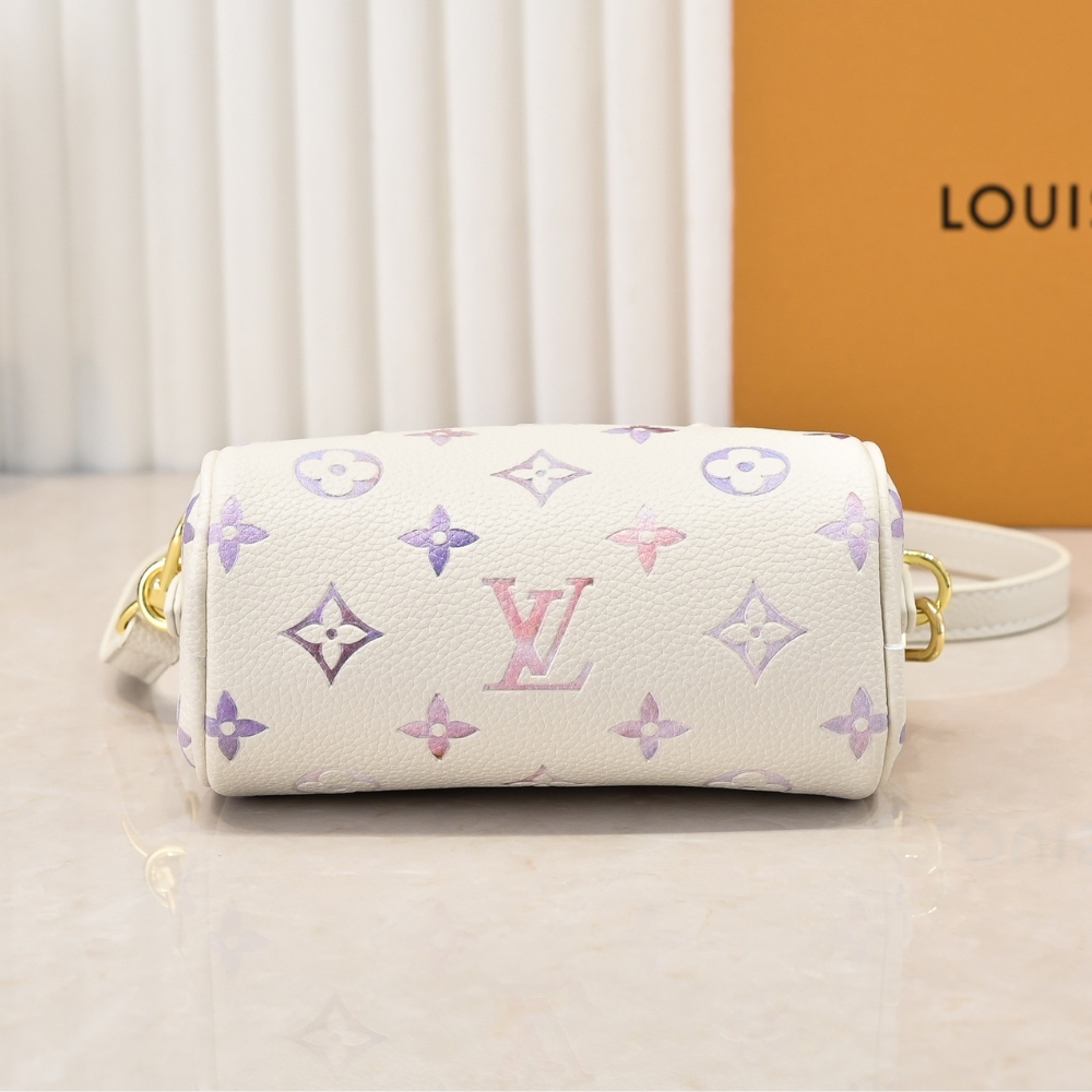Louis Vuitton Nano Speedy Dream Beige 6.3-Inch M25591