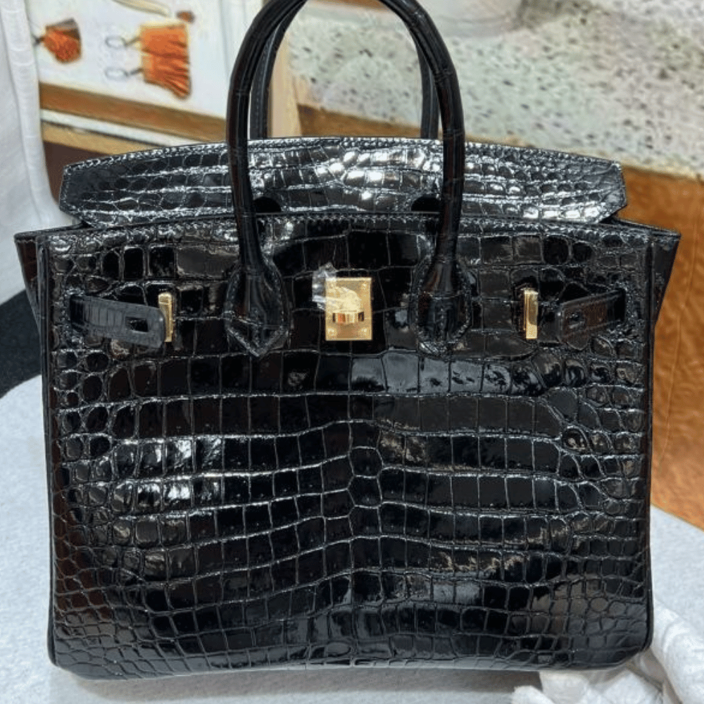 Hermès Birkin Bag Black Crocodile 9.8 Inches