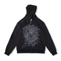 Sp5der Phantom Web Hoodie – Black Premium Streetwear Sweatshirt
