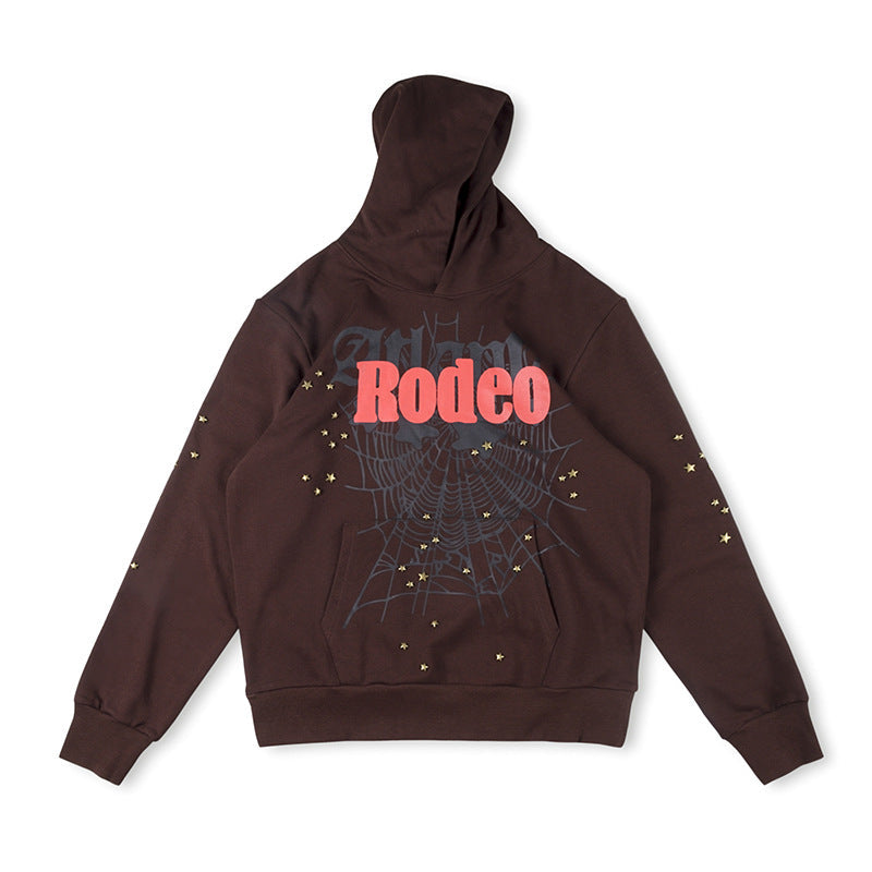 Travis Scott Cactus Jack x Sp5der Days Before Rodeo Hoodie – Brown
