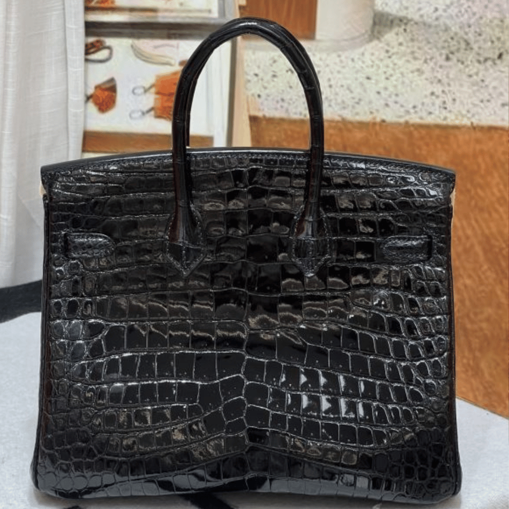 Hermès Birkin Bag Black Crocodile 9.8 Inches