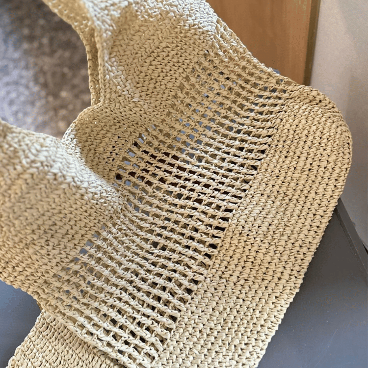 Saint Laurent Icare Maxi Raffia Tote Bag 14.2 Inches 772191Gaaek2063