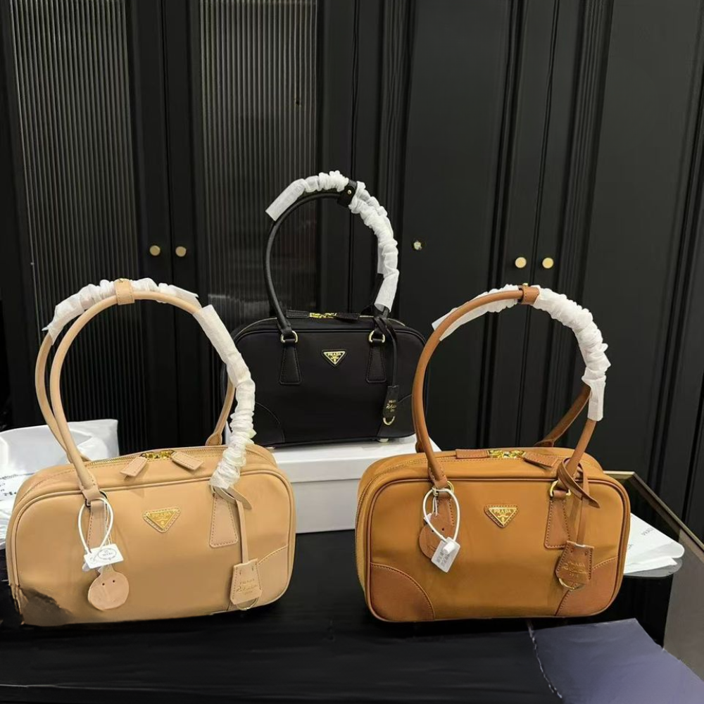 Prada Re-Edition 1978 medium Re-Nylon and Saffiano leather two-handle bag