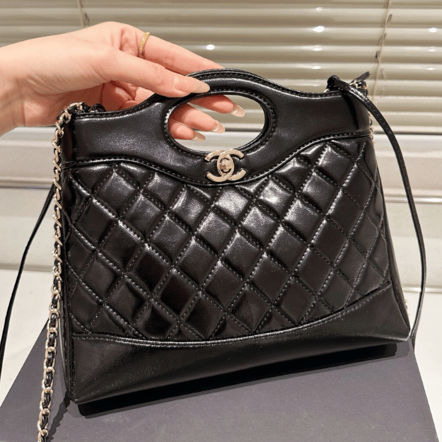 Chanel 31 Shopping Bag Black 13.8 Inches