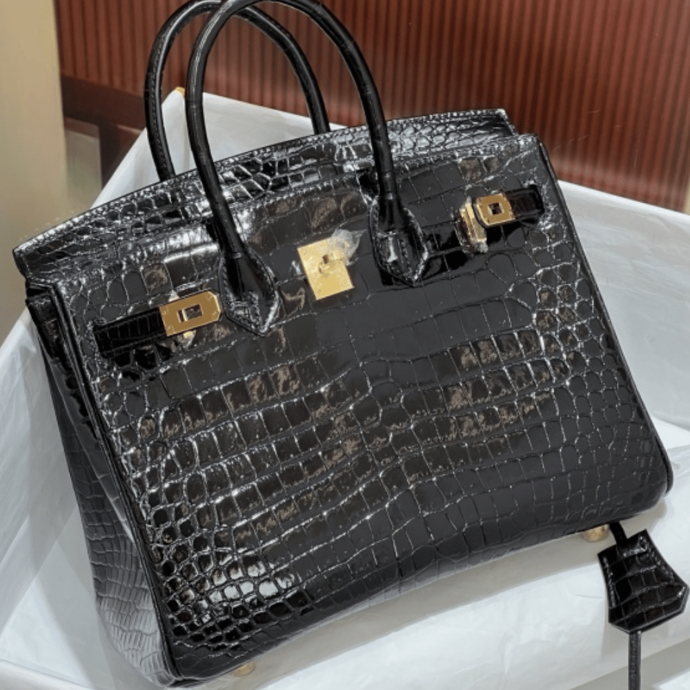 Hermès Birkin Bag Black Crocodile 11.8 Inches