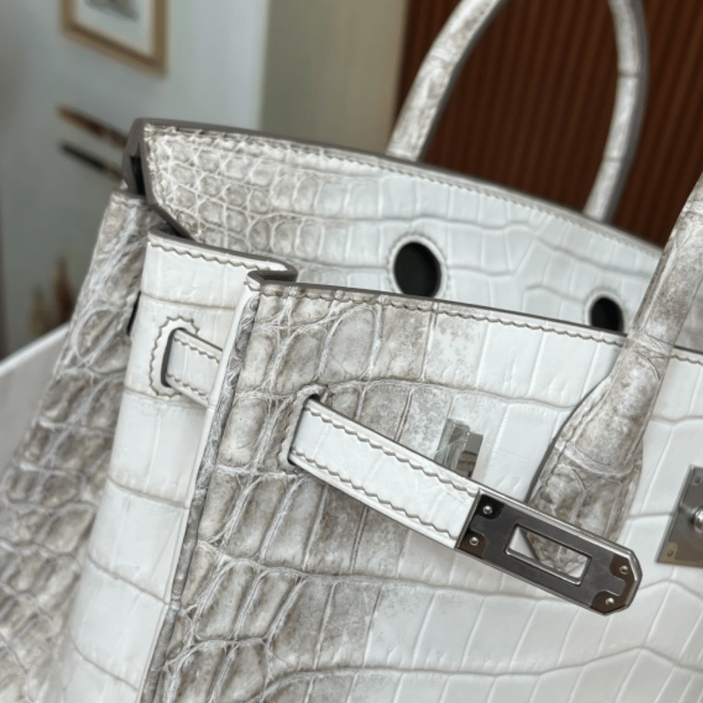 Hermès Birkin Bag Himalaya Crocodile 11.8 Inches