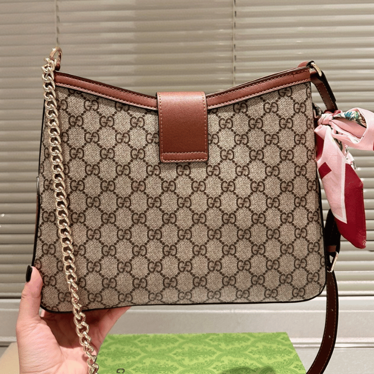 ‎Gucci Padlock Gg Supreme Shoulder Bag Beige 12.8 Inches 795113 KHNKG 8534