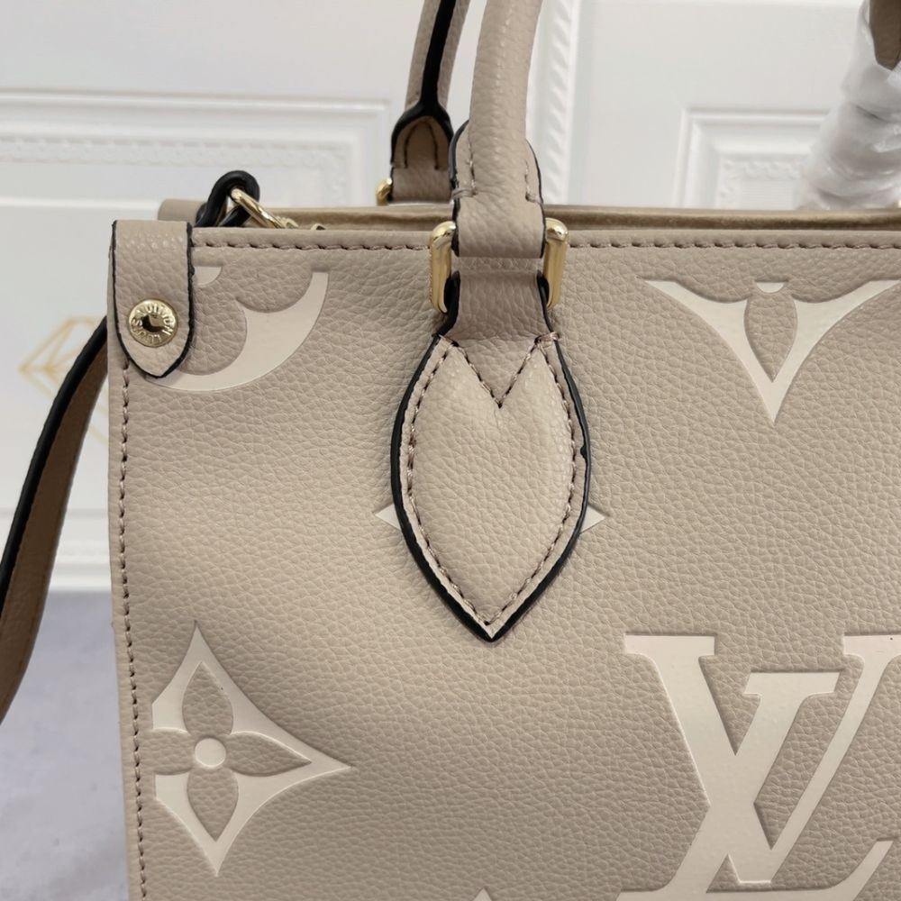 Louis Vuitton Onthego PM Beige 9.8 Inches M45659