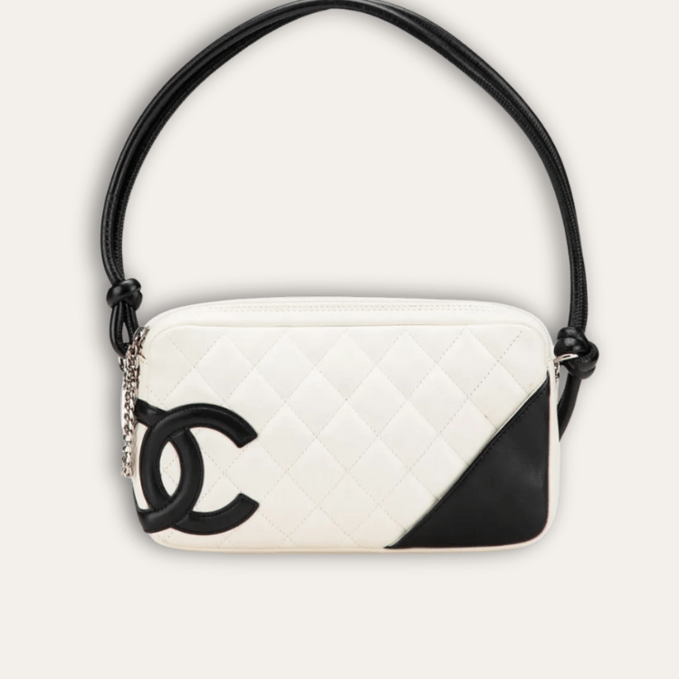 Chanel Cambon Vintage Shoulder Bag 8.7 Inches