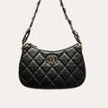 Chanel Woven Straw Tote Bag Black 15.0 Inches