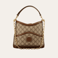 Gucci Ophidia Small Bucket Bag Gg Canvas 9.8 Inches