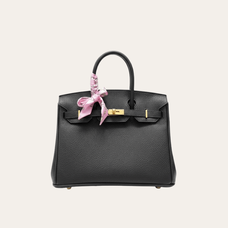 Hermès Birkin Bag Black, 11.8 in (30 cm), Gold-Tone Hardware