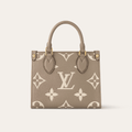 Louis Vuitton Onthego PM Beige 9.8 Inches M45659