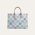 Louis Vuitton Onthego MM Blue 13.8 Inches M40518