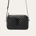 Saint Laurent Lou Camera Bag Black 9 Inches 761554Dv7041000