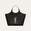 Saint Laurent Icare Maxi Shopping Bag Black 13.8 Inches 698651Aaang1000