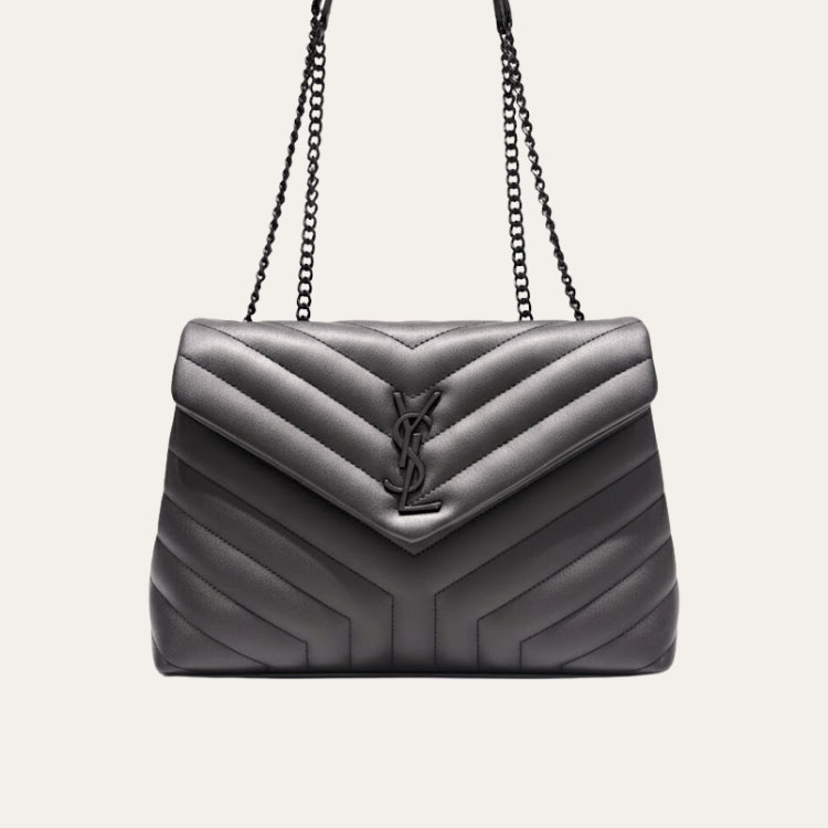 Saint Laurent Loulou Bag Black 11.8 Inches