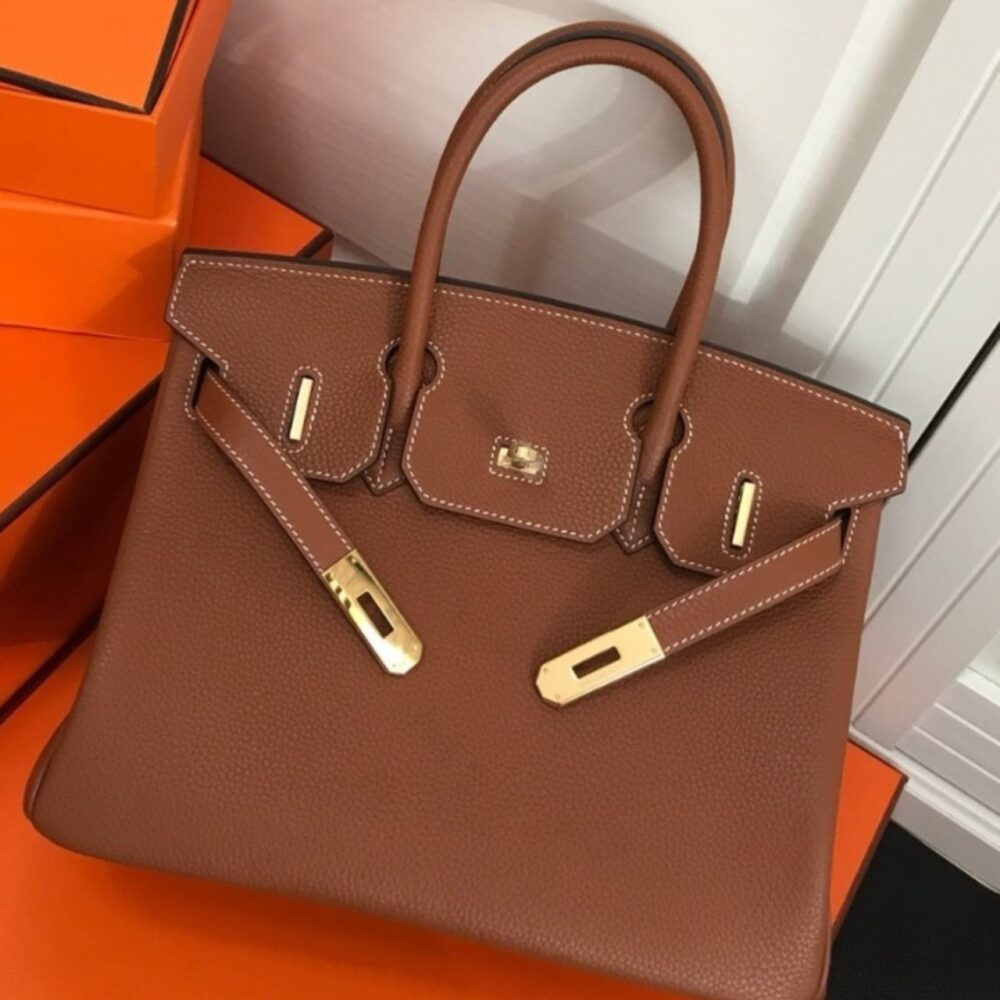 Hermes Birkin 35 Epsom Gold Brown 35cm