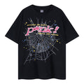SP5DER Young Thug Punk Graphic T-Shirt – Black