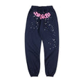 Sp5der Red Foam Printing Pant Navy #8151