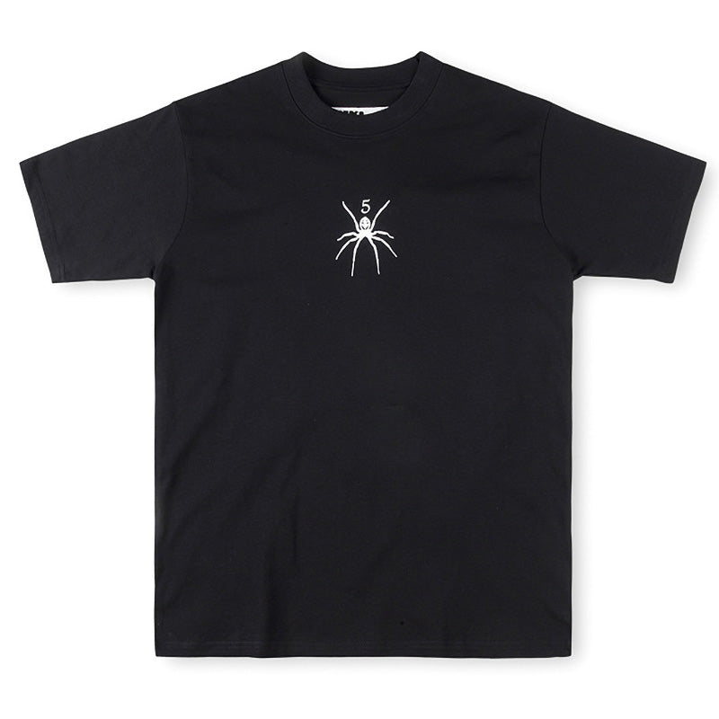 Sp5der TM Rhinestone Tee – Luxury Streetwear Graphic T-Shirt