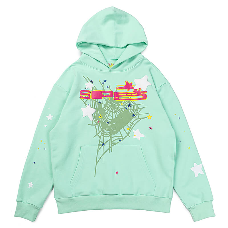 Sp5der Bellini Hoodie Green