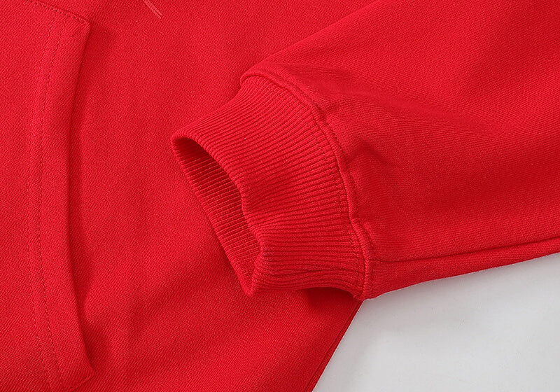 Sp5der 555555 Angel Number Hoodie – Red Premium Streetwear Sweatshirt