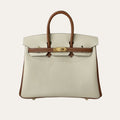 Hermes Birkin 30 Togo Brushed Leather Gold Hardware Beige Brown 30Cm