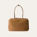 Prada Large Top Handle Bag Caramel 15.8 Inches 1BB128 2DKV F03V8 V ONO